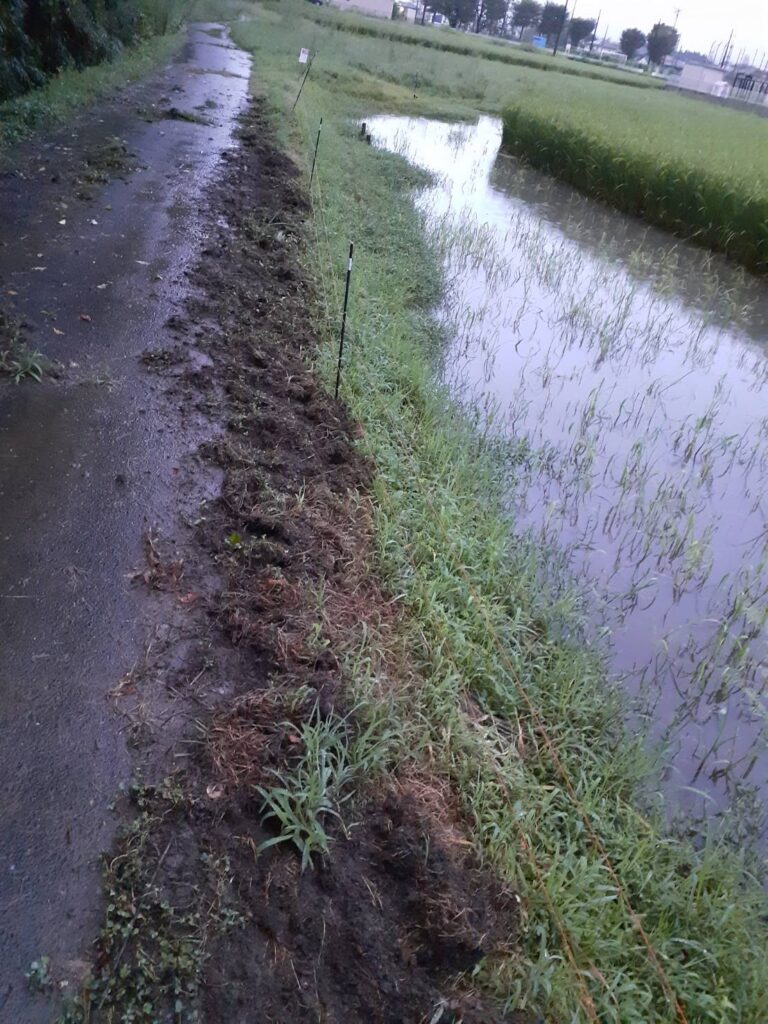 管理しにくい農地