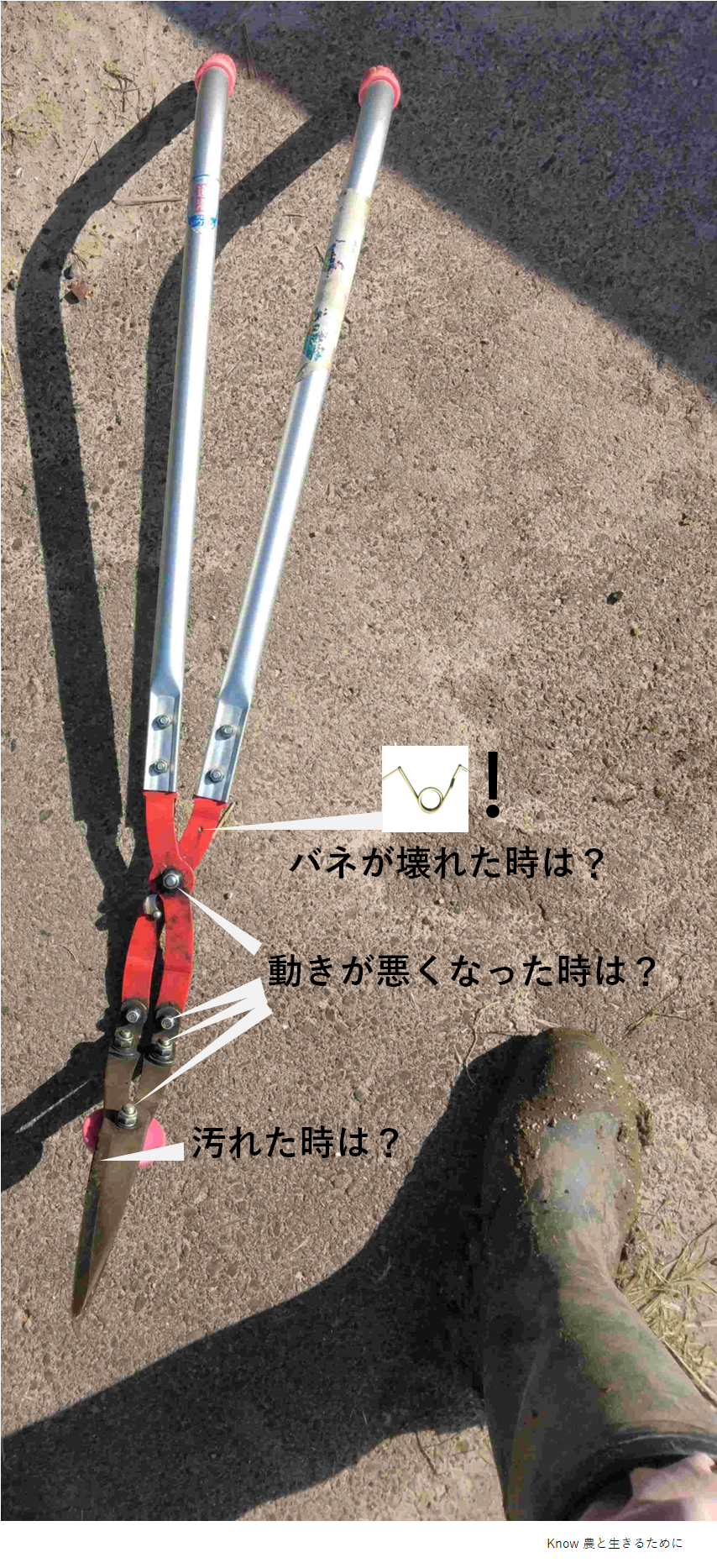 ドウカン草刈かっちゃんメンテナンス