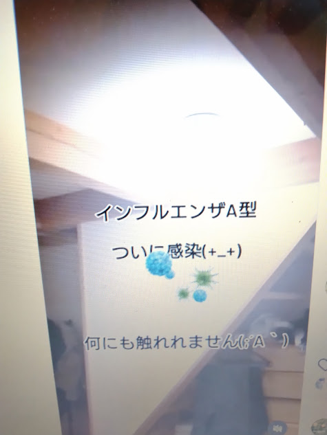 ライトが点きました