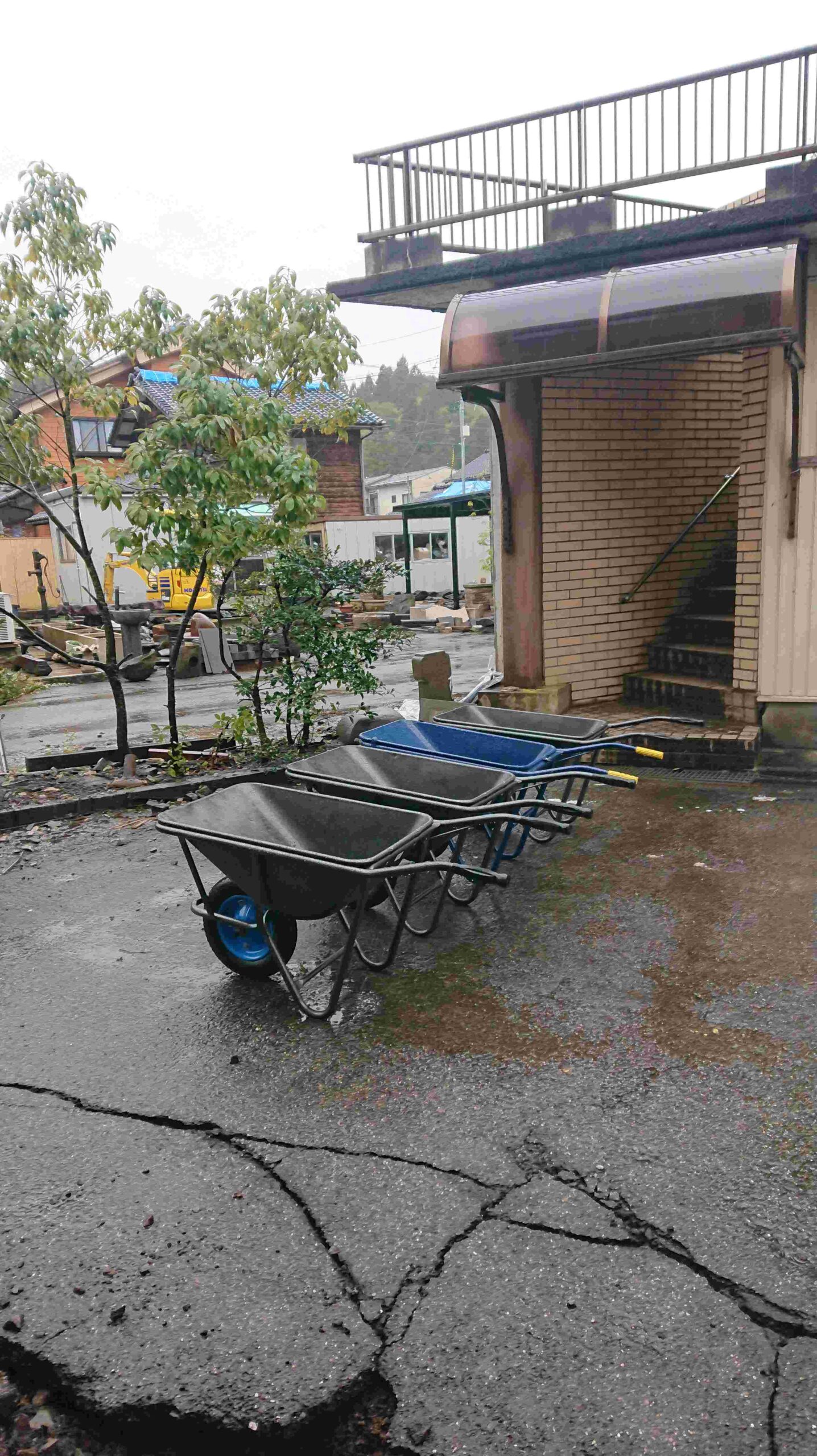 作業前には準備運動