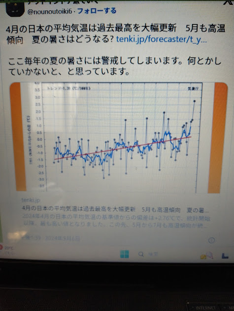 温暖化