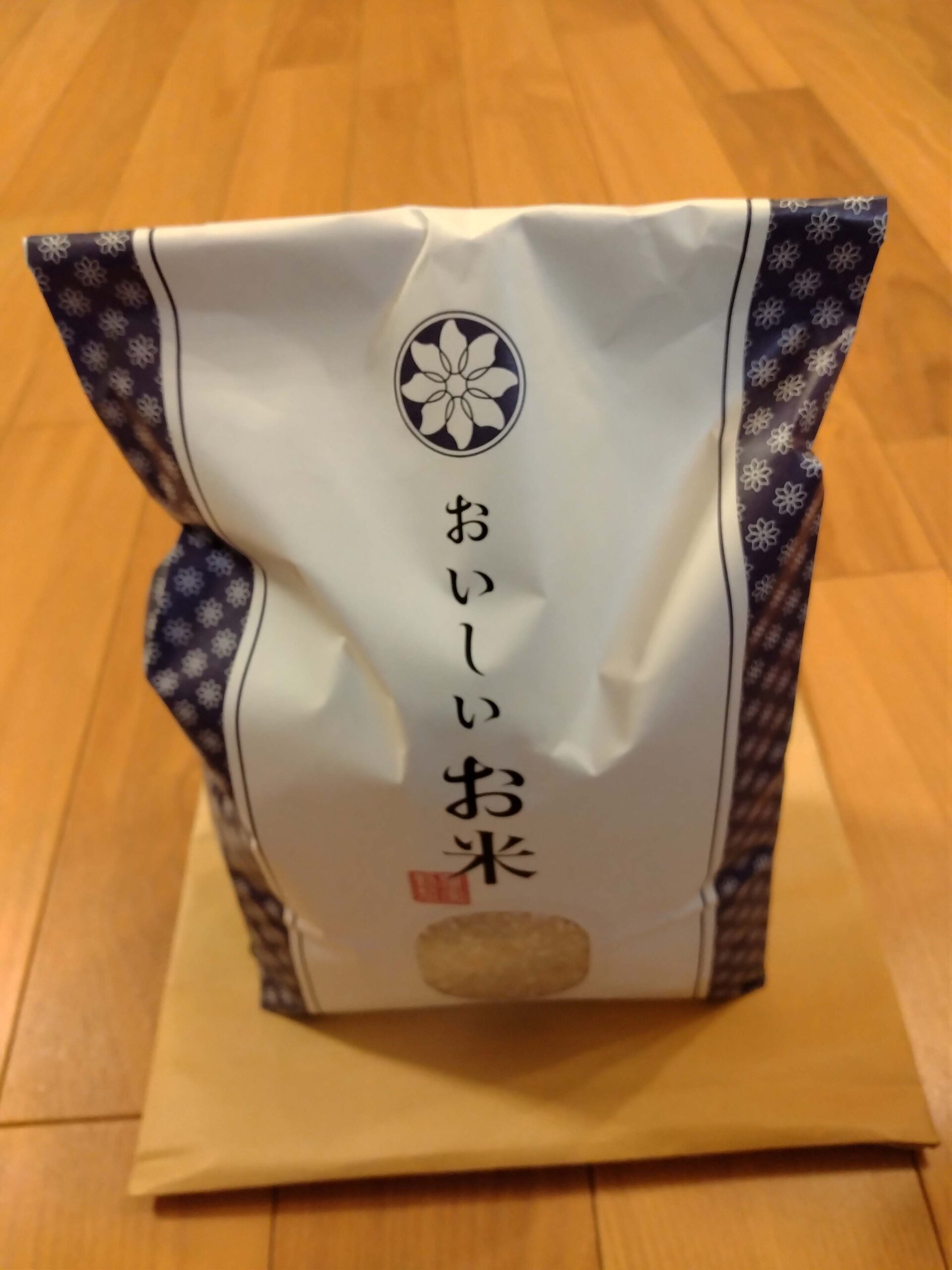 ３ｋｇのお米は持ち運びに便利