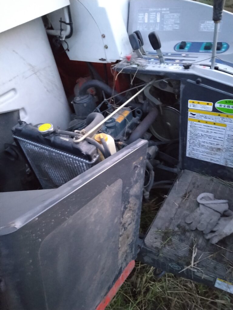 ベルトの異常確認