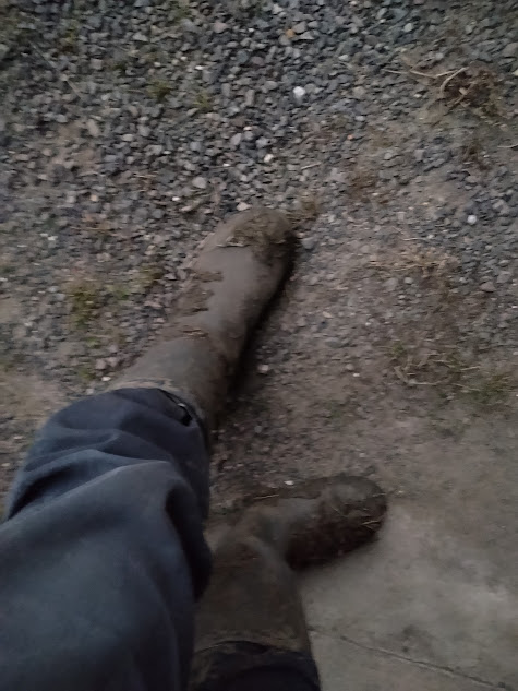 折りたたみカバー付き長靴