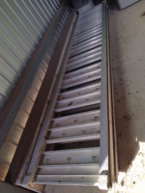 我が家の小ｱﾙﾐﾌﾞﾘｯｼﾞの反対置き状態